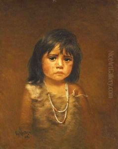Indian Child with Tear by Grace Carpenter Hudson