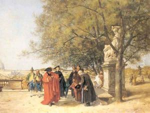 Gardens of the Vatican by Ferdinand Heilbuth