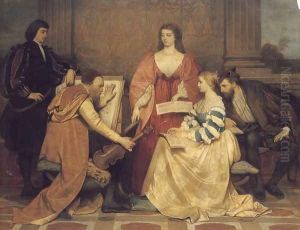 The Music Lesson by Ferdinand Heilbuth