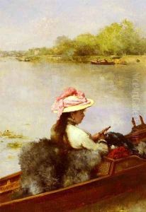 La Promenade Sur Le Lac (Boating on the Lake) by Ferdinand Heilbuth