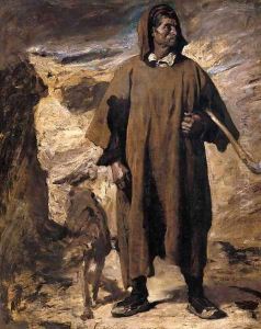 Castilian Mountain Shepherd by Regnault Henri