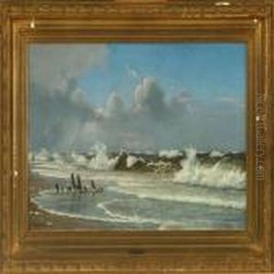 Seascape by Christian Vigilius Blache