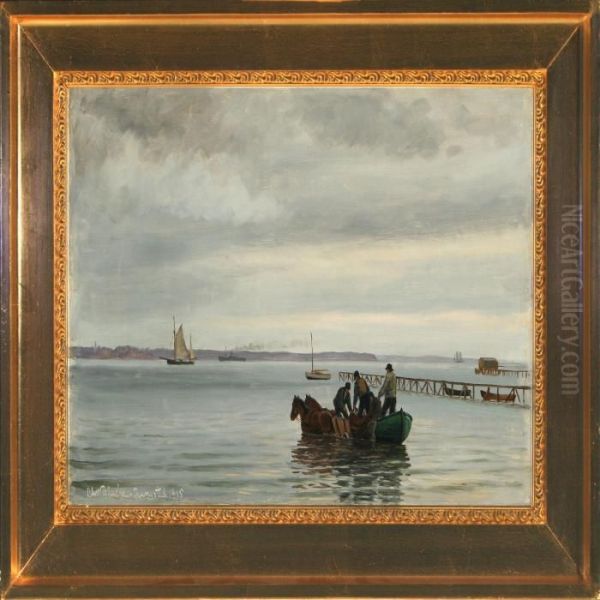 Fishermen Unloading The Catch - view 1