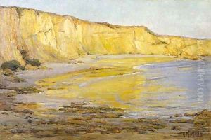Golden Cliffs, Afternoon by Anna Althea Hills