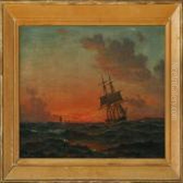 Sunset Near Kullen - view 1