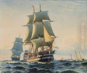 Danische Flotte Um 1820