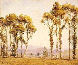Morning Light, Verdugo Road, Los Angeles by Anna Althea Hills