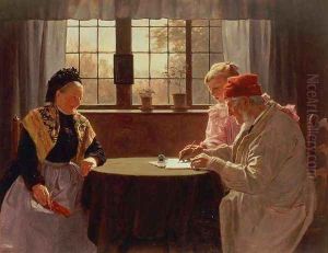 Never Too Late to Learn by James Hayllar