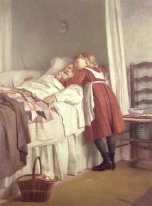 Grandfathers Little Nurse by James Hayllar