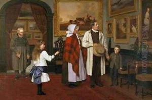 The Picture Gallery at the Hall by James Hayllar