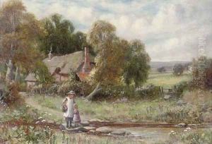 The stepping stones by Robert John Hammond