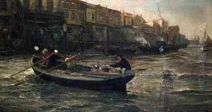 Home at Last 3 by Charles Napier Hemy