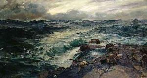 Birds of Prey by Charles Napier Hemy