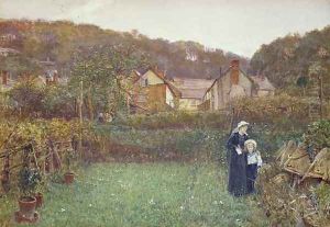 Telling the Bees by Charles Napier Hemy