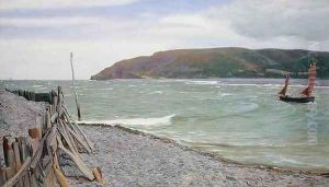 Porlock Bay by Charles Napier Hemy