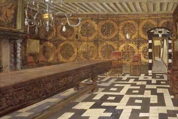 A Room in the Musee Plantin Antwerp - view 1