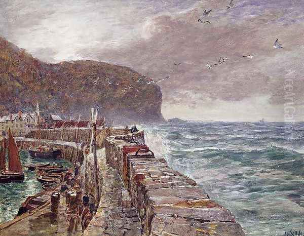 Clovelly Pier - view 1