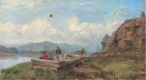 The old fisher boat (Salmon Station on the Tyne)