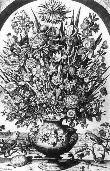 Flower Piece with Birds 1599 - view 1