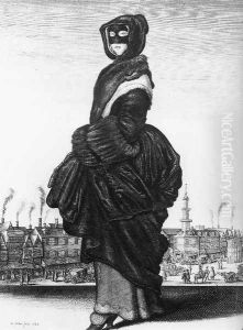 Winter 1643 by Wenceslaus Hollar