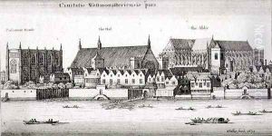 Part of the City of Westminster by Wenceslaus Hollar