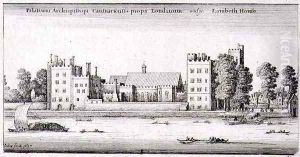 Lambeth Palace by Wenceslaus Hollar