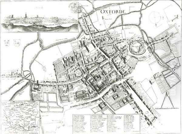 Map of Oxford - view 1
