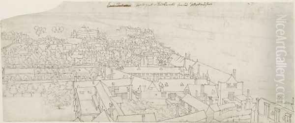 A View from St Marys Southwark Looking Towards Westminster - view 1