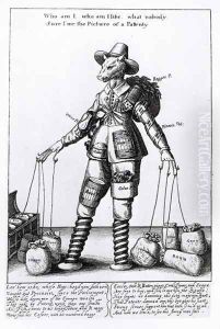 The Picture of Pattenty by Wenceslaus Hollar
