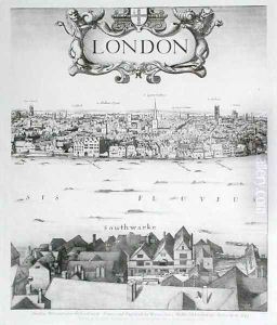 View of London 3 by Wenceslaus Hollar