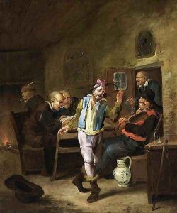Peasants in a Tavern by Egbert Jaspersz. van, the Elder Heemskerck