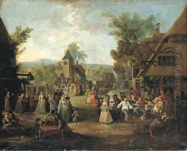 A town kermesse - view 1