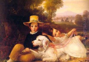Portrait of Two Children by George Henry Harlow