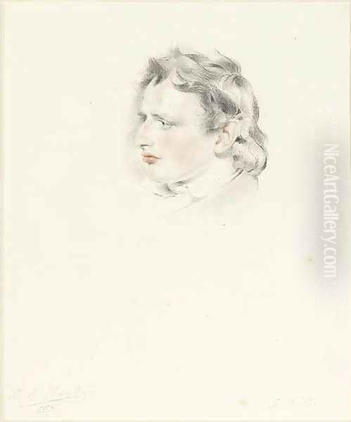 Portrait of Benjamin Robert Haydon (1786-1846), bust-length - view 1