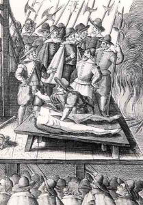 Execution of Catholics in England during the reign of Elizabeth I 1533-1603 by Franz Hogenberg