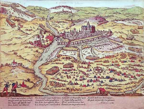 The Siege of St Quentin - view 1