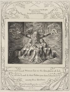 There Were Not Found Women Fair As The Daughters Of Job... by William Blake