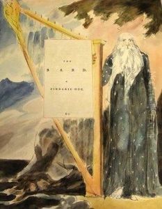 The Bard, 
A Pindoric Code by William Blake