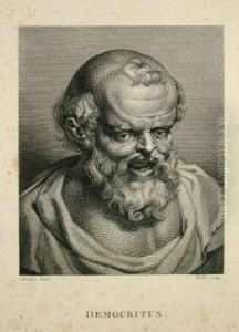 "democritus" by William Blake