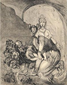 La Meretrice D'israele by William Blake