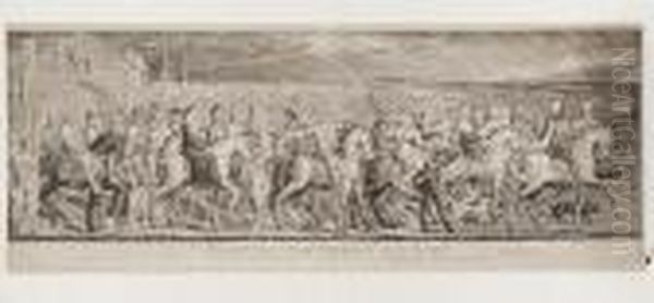 Chaucer's Canterbury Pilgrims - view 1