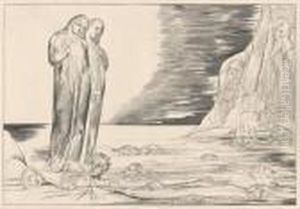 The Circle Of Traitors. by William Blake