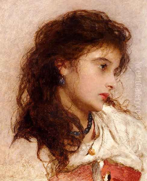 A Gypsy Girl - view 1