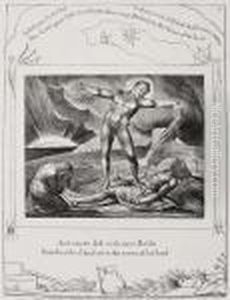 And Smote Job With Sore Boils by William Blake