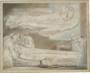 The Death Of The Good Old Man by William Blake