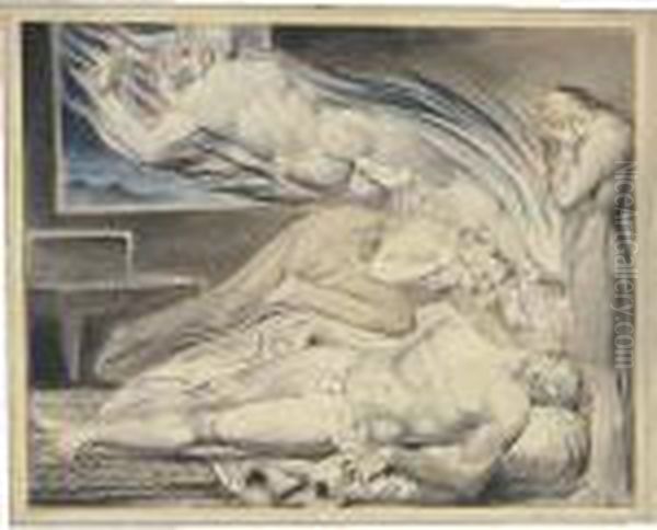 (the Strong Wicked Man Dying) - view 1