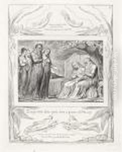 Everyone Also Gave Him A Piece Of Money by William Blake