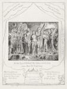 So The Lord Blessed The Latter End Of Job More Than Thebeginning by William Blake