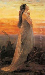 The Lament of Jephthah's Daughter by George Elgar Hicks