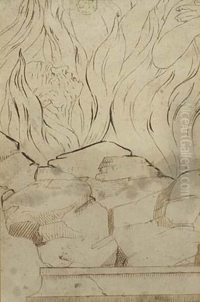 Blake Rising Out Of The Flames - view 1